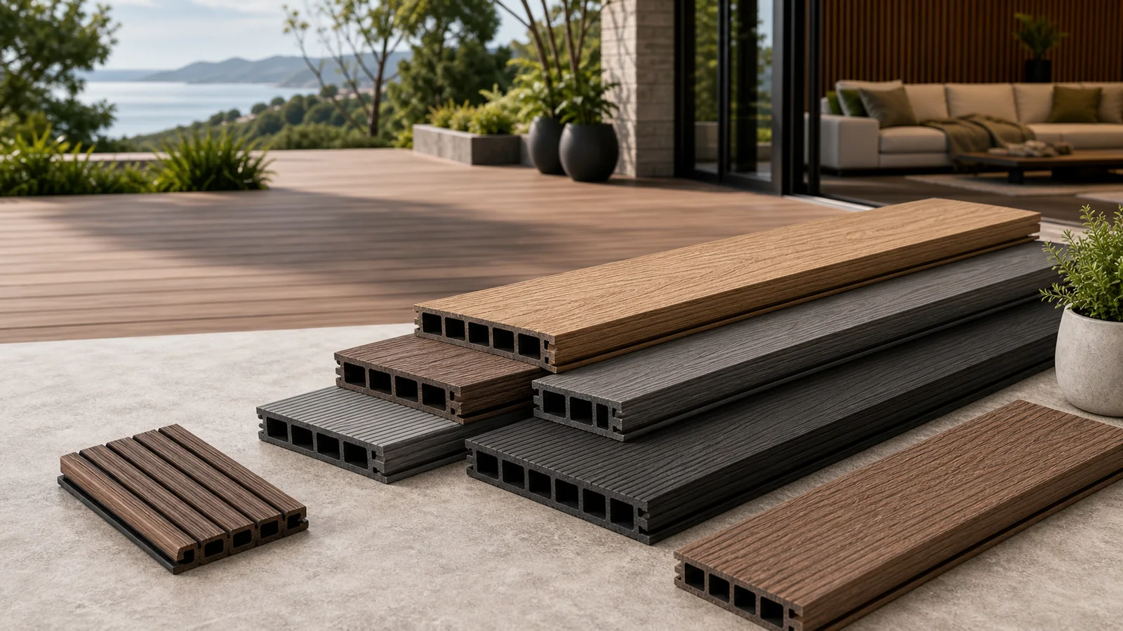 Deck board profile range arranged for wholesale and private-label B2B review.
